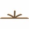 Ekena Millwork Richland Smooth Timber Gable Bracket, Western Red Cedar, 72"W x 27"H x 1 1/2"D x 3 1/2"F, 9/12 Pitch GBW072X27X0204RIC00SWR - alternate 5